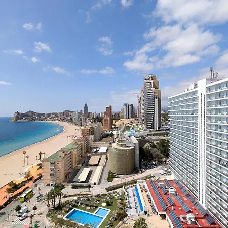 Pintor Sorolla Sea Front Apartment Benidorm Exterior photo